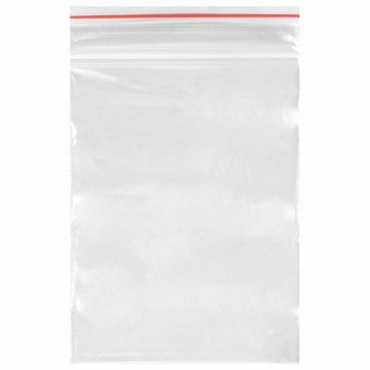 Пакеты с замком ZIP-LOCK "зиплок", комплект 100 шт., 6х8 см, ПВД, толщина 32 мкм, STAFF, 608164