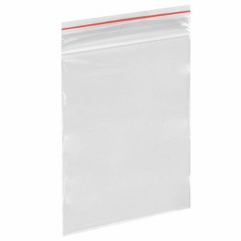 Пакеты с замком ZIP-LOCK "зиплок", комплект 100 шт., 6х8 см, ПВД, толщина 32 мкм, STAFF, 608164