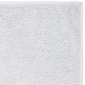 Салфетка из микрофибры супер плотная 40х80 см "ПОЛОТЕНЦЕ СТАНДАРТ", "WHITE ULTRA DENSE OVERLOCK", белая, LAIMA