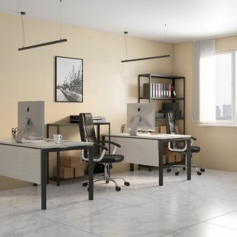 Стеллаж металлический BRABIX "ГРАФИТ MS KD-180/30/70-5", лофт, 1800х700х300 мм, 5 полок, 291267, S240BR123593