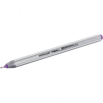 Ручка шариковая масляная PENSAN "Triball Colored", яркие цвета АССОРТИ, ДИСПЛЕЙ, 1003/S60R-8