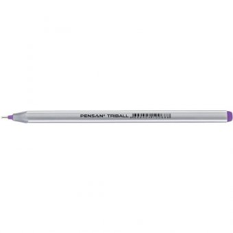 Ручка шариковая масляная PENSAN "Triball Colored", яркие цвета АССОРТИ, ДИСПЛЕЙ, 1003/S60R-8