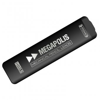 Грифели для механических карандашей "Megapolis", 20шт, 0,5мм, HB