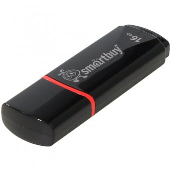 Память Smart Buy USB Flash 16GB Crown черный