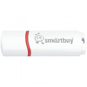 Память Smart Buy USB Flash 8GB Crown белый