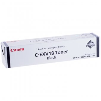 Тонер оригинальный Canon C-EXV18 черный для Canon iR-1018/1020/1022/1024 (1туба * 8,4K)