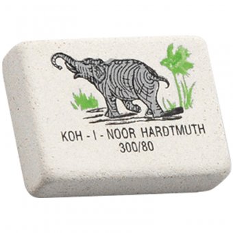 Ластик "Elephant" 300/80, каучук, 26*18*8мм