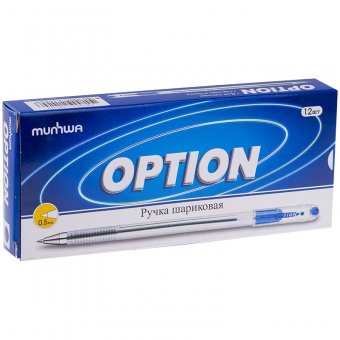 Ручка шариковая "Option", синяя, 0,5мм