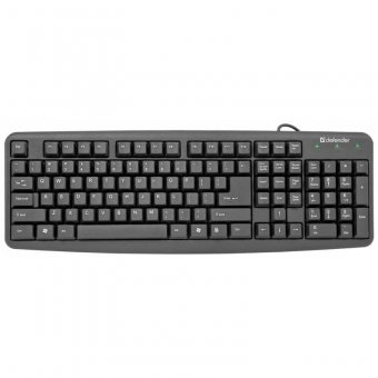 Клавиатура Defender Element HB-520 USB черный