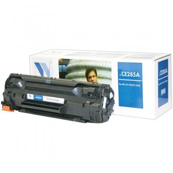 Картридж совм NV Print CE285A (№85A) черный для HP LJ P1102/M1130/M1132/M1210/M1212/M1214/ (1,6K) *