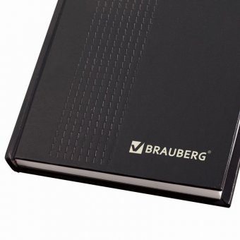 Ежедневник BRAUBERG (БРАУБЕРГ) полудатированный на 4 года, А5, 145х215 мм, 192 л., обложка бумвинил, черный, т