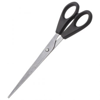Ножницы STAFF, 165 мм, чёрные