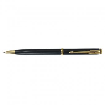 Ручка шариковая GALANT "Arrow Gold Blue", подарочная, корпус темно-синий, золотистые детали, синяя