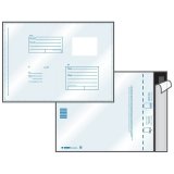 Пакет почтовый В3, UltraPac, 360*500мм, полиэтилен, отр. лента, 70мкм