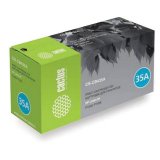 Картридж лазерный CACTUS (CS-CB435A) для HP LaserJet P1005/P1006, ресурс 1500 стр, CS-CB435AS