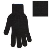 Перчатки хлопчатобумажные, КОМПЛЕКТ 5 ПАР, 10 класс, 50-52 г, 133 текс, ПВХ-точка, ЛАЙМА ЛЮКС 2, ЧЕРНЫЕ, 60447