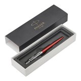 Ручка шариковая PARKER "Jotter Core Chelsea Orange CT", корпус оранжевый, хромированные детали, синяя, 1953189