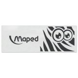 Ластик большой MAPED (Франция) "Pulse Technic", 61х21х12 мм, белый, прямоугольный, синтетический каучук, 11605