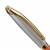 Ручка подарочная шариковая GALANT "DECORO ROSE", корпус хром/розовый, детали золотистые, узел 0,7 мм, синяя, 1