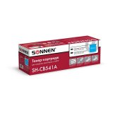 Картридж лазерный SONNEN (SH-CB541A) для HP CLJ CP1215/1515 ВЫСШЕЕ КАЧЕСТВО, голубой, 1400 страниц, 363955