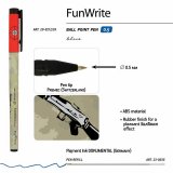 Ручка шариковая BRUNO VISCONTI FunWrite, СИНЯЯ, "Винтовка", узел 0,5 мм, линия письма 0,3 мм, 20-0212/28