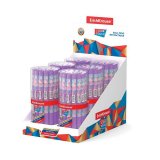 Ручка шариковая автоматическая ERICH KRAUSE ColorTouch "Magic rhombs", СИНЯЯ, узел 0,7 мм, линия письма 0,35 м