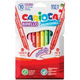 Фломастеры "Birello", 10 цв, двухсторон., картон/уп, европодвес