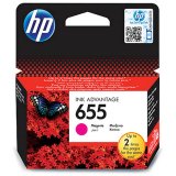 Картридж оригинальный HP CZ111AE (№655) пурпурный для DeskJet IA 3525/4615/4625/5525/6525 (600стр.)
